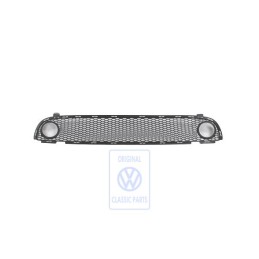VW Original Rejilla Conduccion Aire Negro Satinado - 1C0807681G 01C