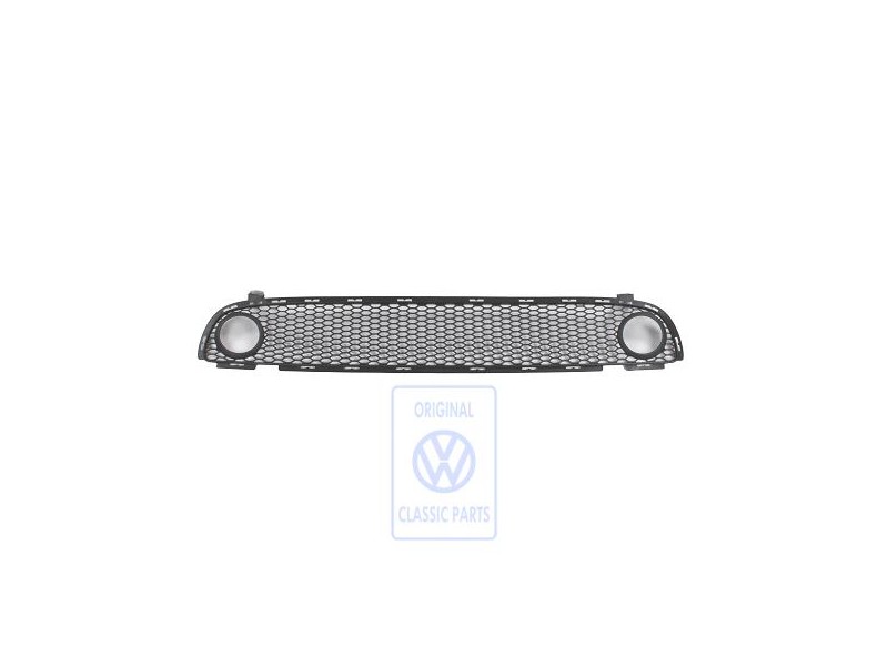 VW Original Rejilla Conduccion Aire Negro Satinado - 1C0807681G 01C
