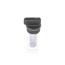 VW Original Boton Negro Satinado - 1C0819129A 01C