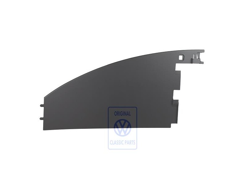 VW Original Cubierta Negro - 1C0819401A 2AQ