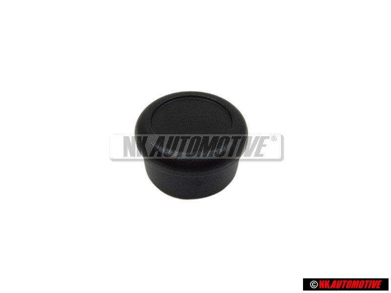 VW Original Boton Negro Satinado - 171857520 01C