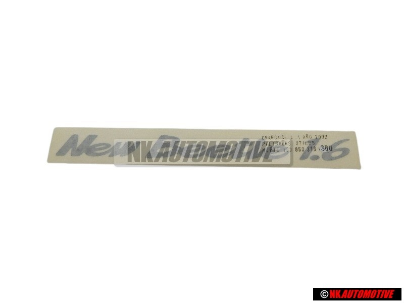 VW Original Rotulo Plata - 1C0853313 3BU