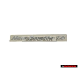 VW Original Rotulo Plata - 1C0853313 4BV
