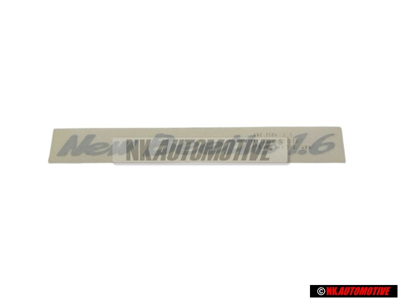 VW Original Rotulo Plata - 1C0853313 4BV