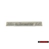 VW Original Rotulo Plata - 1C0853313 4BV