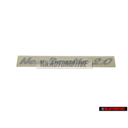 VW Original Rotulo Plata - 1C0853313B 3BU