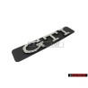 VW Original GTI Lado Rotulo Insignia Emblema Cromo - 1H6853714 GX2
