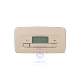 VW Original Reloj Digital Beige Crema - 1C0919203 3PT