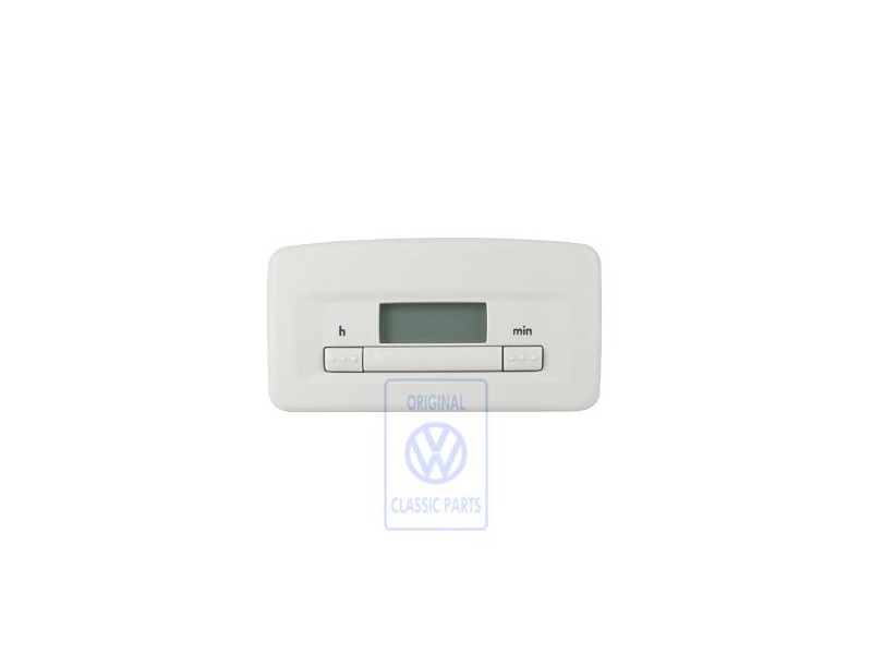 VW Original Reloj Digital Gris Perla - 1C0919203A Y20