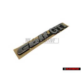 VW Original GOLF GTI Trasero Rotulo Insignia Emblema Cromo - 1H6853687M GX2