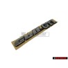 VW Original GOLF GTI Trasero Rotulo Insignia Emblema Cromo - 1H6853687M GX2