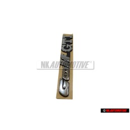 VW Original GOLF GTI Trasero Rotulo Insignia Emblema Cromo - 1H6853687M GX2