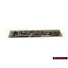 VW Original GOLF GTI Trasero Rotulo Insignia Emblema Cromo - 1H6853687M GX2