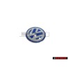 VW Original Clave Simbolo Emblema Azul Blanco - 3B0837891
