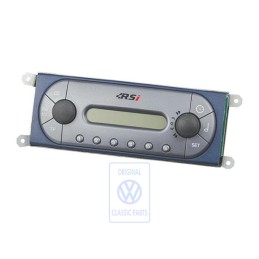 VW Original Panel Mando Autoradio, Desmontable - 1C9057623