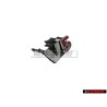 VW Original V5 Frente Rotulo Insignia Emblema Cromo Rojo - 1J6853679B GQF