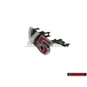 VW Original V5 Frente Rotulo Insignia Emblema Cromo Rojo - 1J6853679B GQF