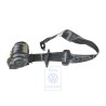 VW Original Cinturon Segur. Tres Puntos Negro Satinado - 1E0857805A B41