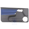 VW Original Revestimiento Puerta (Tela) Negro/Orbitblue - 1E0867011ANHFR
