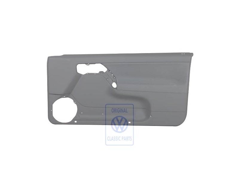 VW Original Revestimiento Puerta (Tela) Gris Franela - 1E0867012AKHFY