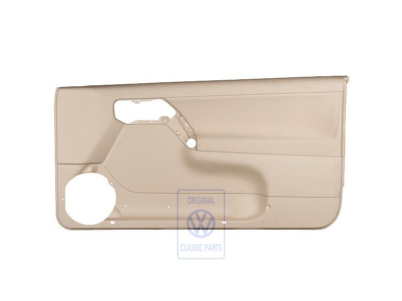 VW Original Revestimiento Puerta (Tela) Beige Claro - 1E0867012AKHFZ