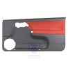 VW Original Revestimiento Puerta (Tela) Negro/Naranja Tropic - 1E0867012ANHFP