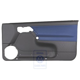 VW Original Revestimiento Puerta (Tela) Negro/Orbitblue - 1E0867012ANHFR