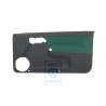 VW Original Revestimiento Puerta (Tela) Negro/Verde - 1E0867012ATLZS