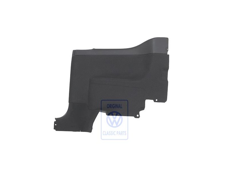 VW Original Revestimiento Lateral (Tela) Negro - 1E0867044P BKA