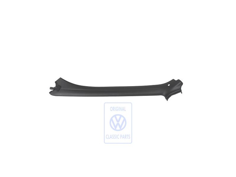 VW Original Guarnecido Pilares A Negro Satinado - 1E0867233 B41