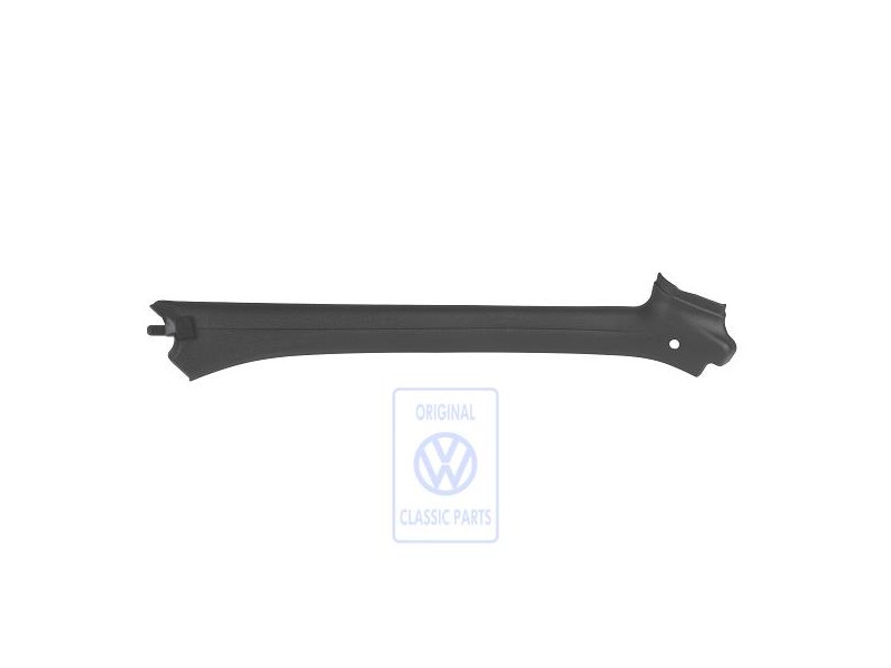 VW Original Guarnecido Pilares A Negro Satinado - 1E0867234 B41