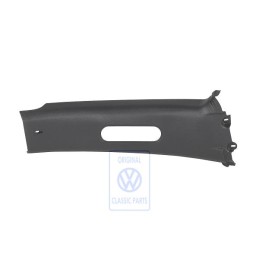 VW Original Guarnecido Pilares B Negro Satinado - 1E0867244 B41
