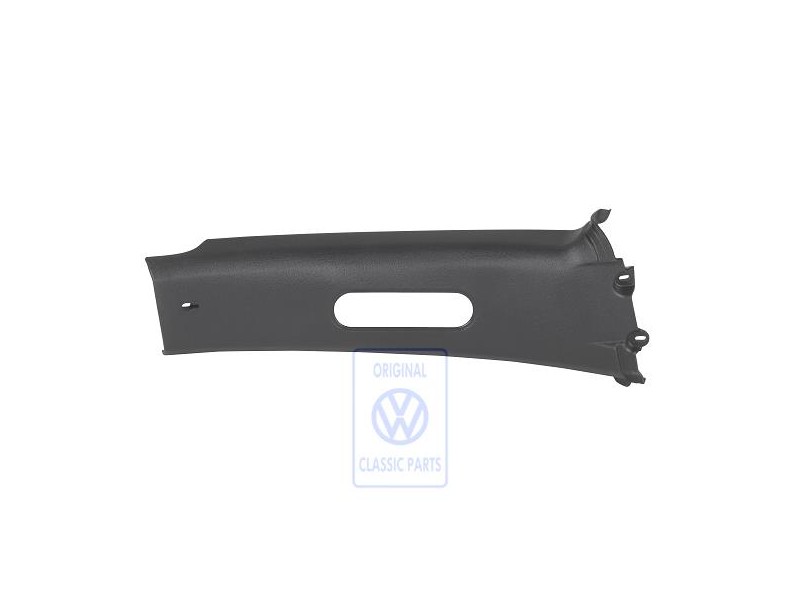VW Original Guarnecido Pilares B Negro Satinado - 1E0867244 B41