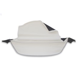 VW Original Forro De La Capota (Cuero Si Blanco Alpino - 1E0871035F 3YV