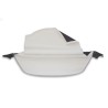 VW Original Forro De La Capota (Cuero Si Blanco Alpino - 1E0871035F 3YV