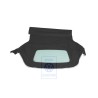 VW Original Forro De Capota Tela Con Luneta Trasera Negro - 1E0871035K C90