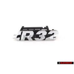 VW Original R32 Frente Rotulo Insignia Emblema Cromo - 1J6853679D