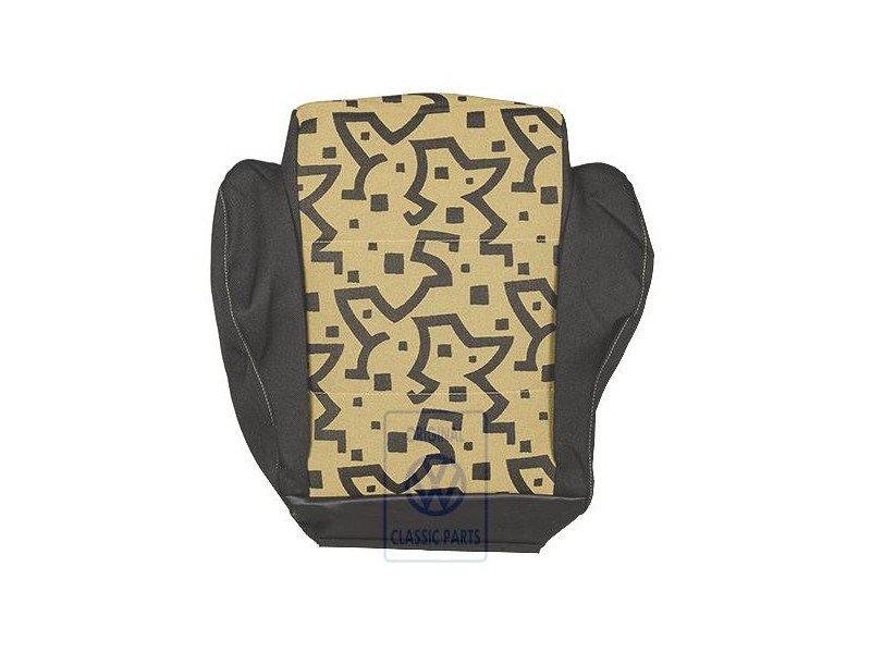 VW Original Tapizado Asiento (Tejido) Amarillo/Negro - 1E0881405H GRF