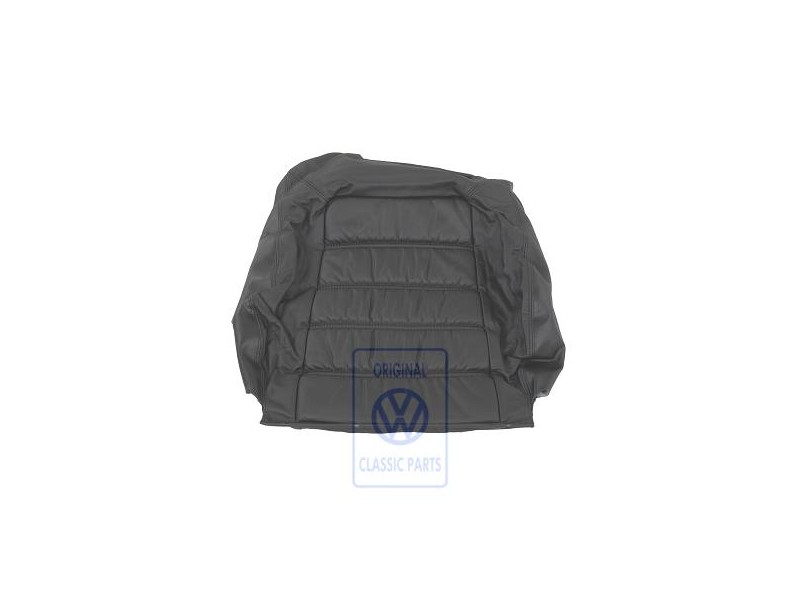 VW Original Tapizado Respaldo (Cuero/Cuero Artificial) Negro - 1E0881805AJCLP