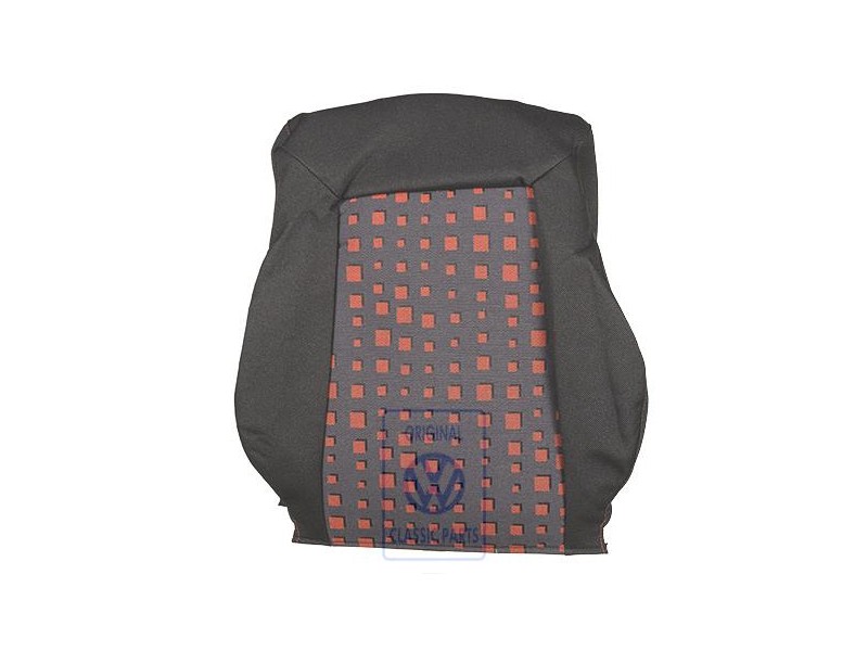 VW Original Tapizado Respaldo (Tejido) Negro/Naranja Tropic - 1E0881805ALGUT