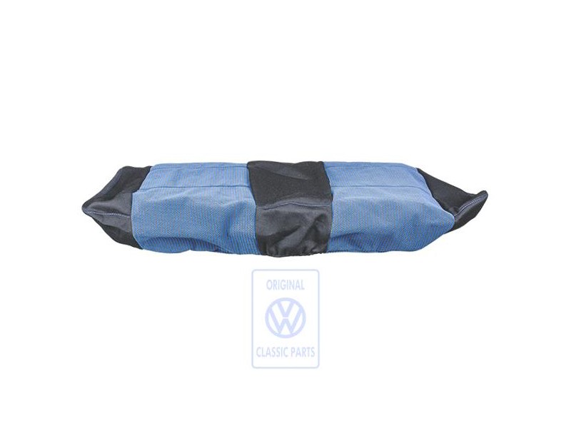 VW Original Tapizado Asiento Tejido/Cuero Artificial Azul/Negro - 1E0885405J KMD