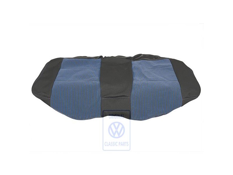 VW Original Tapizado Asiento Tejido/Cuero Artificial Azul/Negro - 1E0885405J LNU