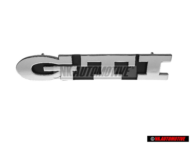 VW Original GTI Frente Rotulo Insignia Emblema Cromo - 1H6853679B GX2