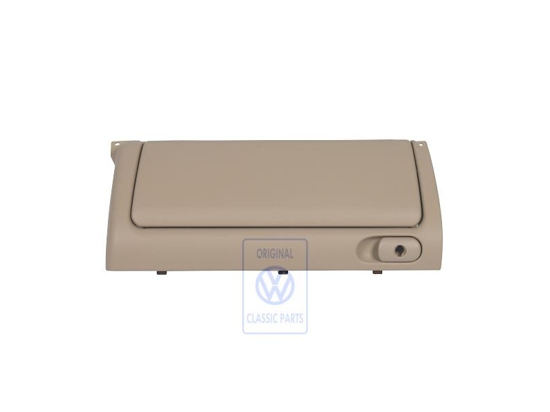 VW Original Portaobjetos (Cerrable) Beige Claro - 1E1857922A Q70