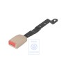 VW Original Cierre De Cinturon Beige Claro/Rojo Fuego - 1HM857756 FCR
