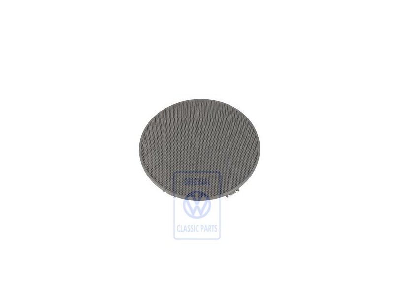 VW Original Recubrimiento Altavoz Gris Franela - 1HM868149B U71