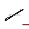 VW Original CORRADO Trasero Rotulo Insignia Emblema Negro - 535853687