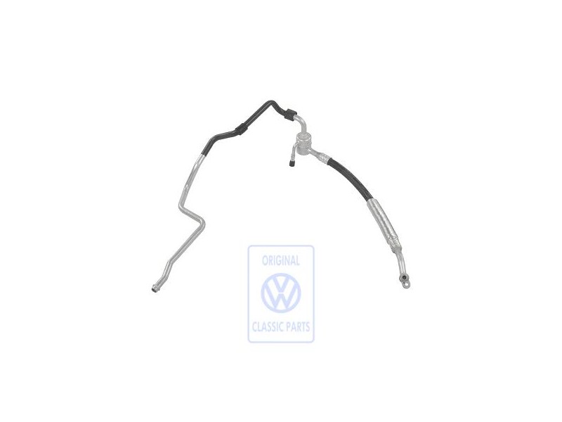 VW Original Tubo Flex. Medio Refrigeracion - 1J1820743AS