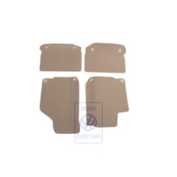 VW Original 1 Juego Alfombrillas Beige Claro - 1J1863011AAHZF