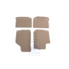 VW Original 1 Juego Alfombrillas Beige Claro - 1J1863011AAHZF